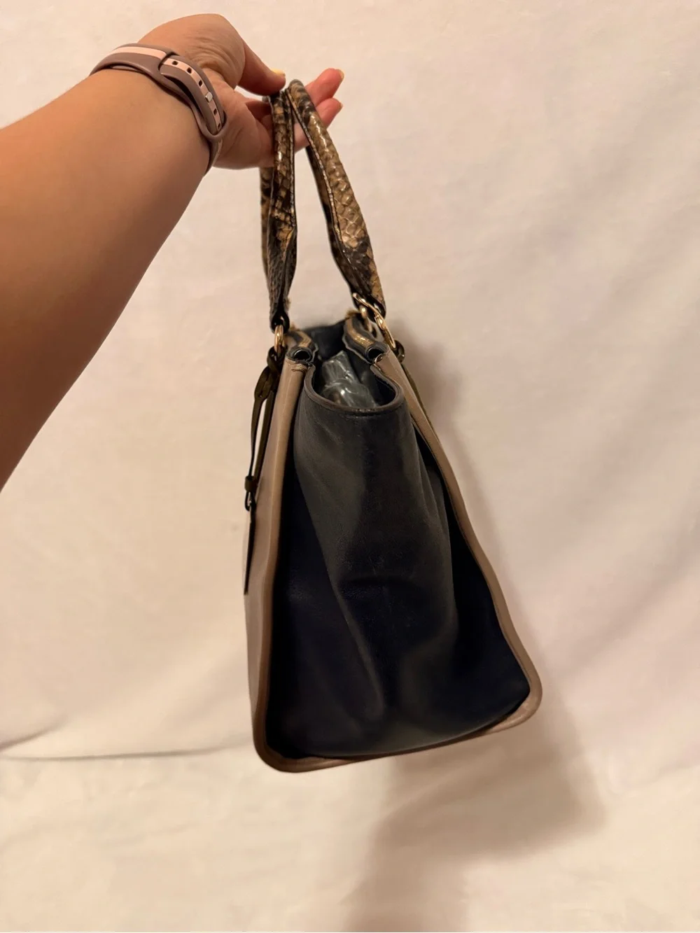 Coach Crosby Carryall in Colorblock Leather